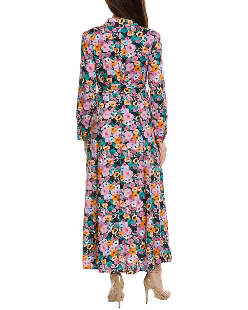 Anna Kay Teardrops Maxi Shirtdress