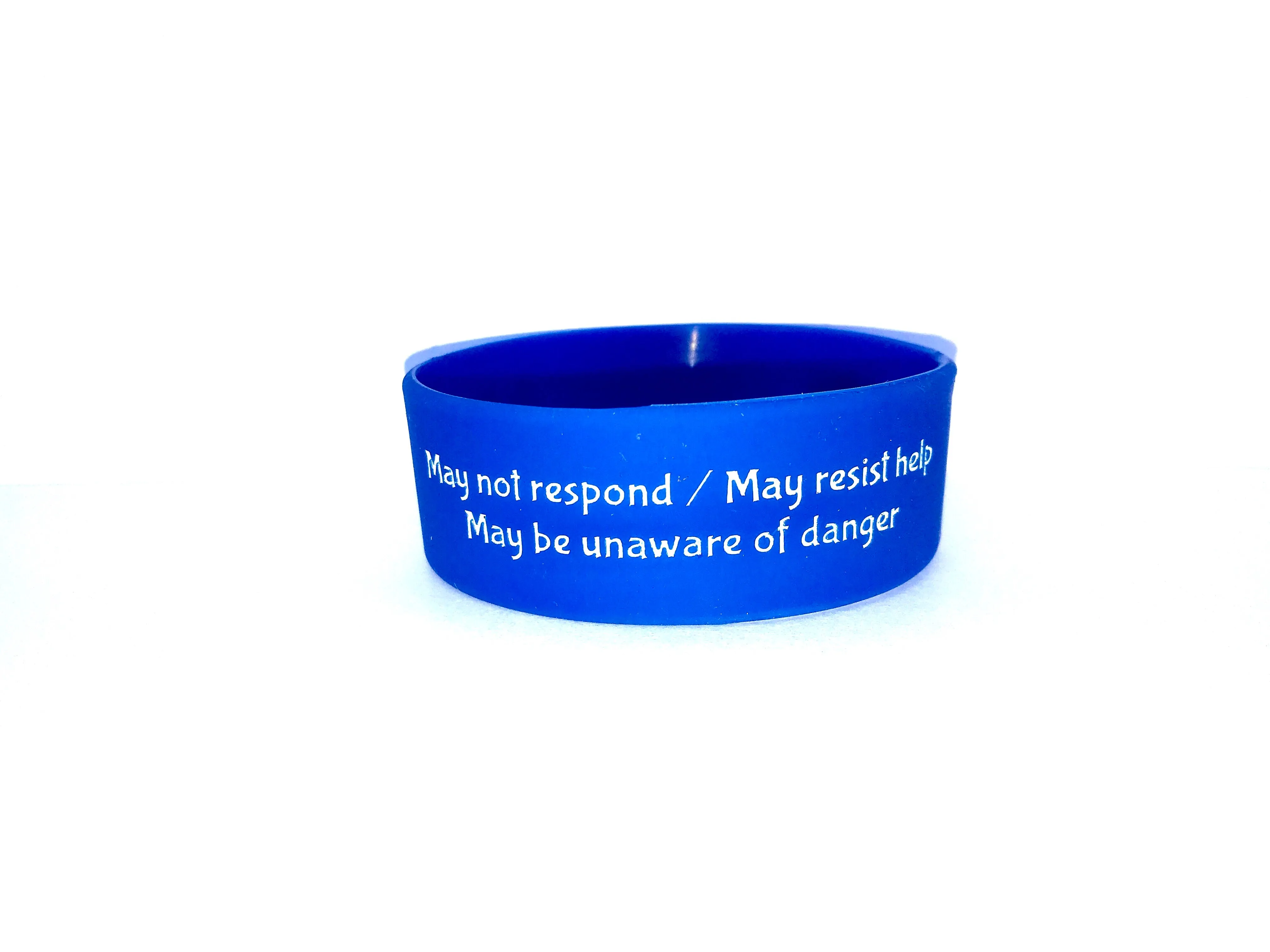 Autism Medical Alert Wristband Glow in the Dark Safety Bracelet