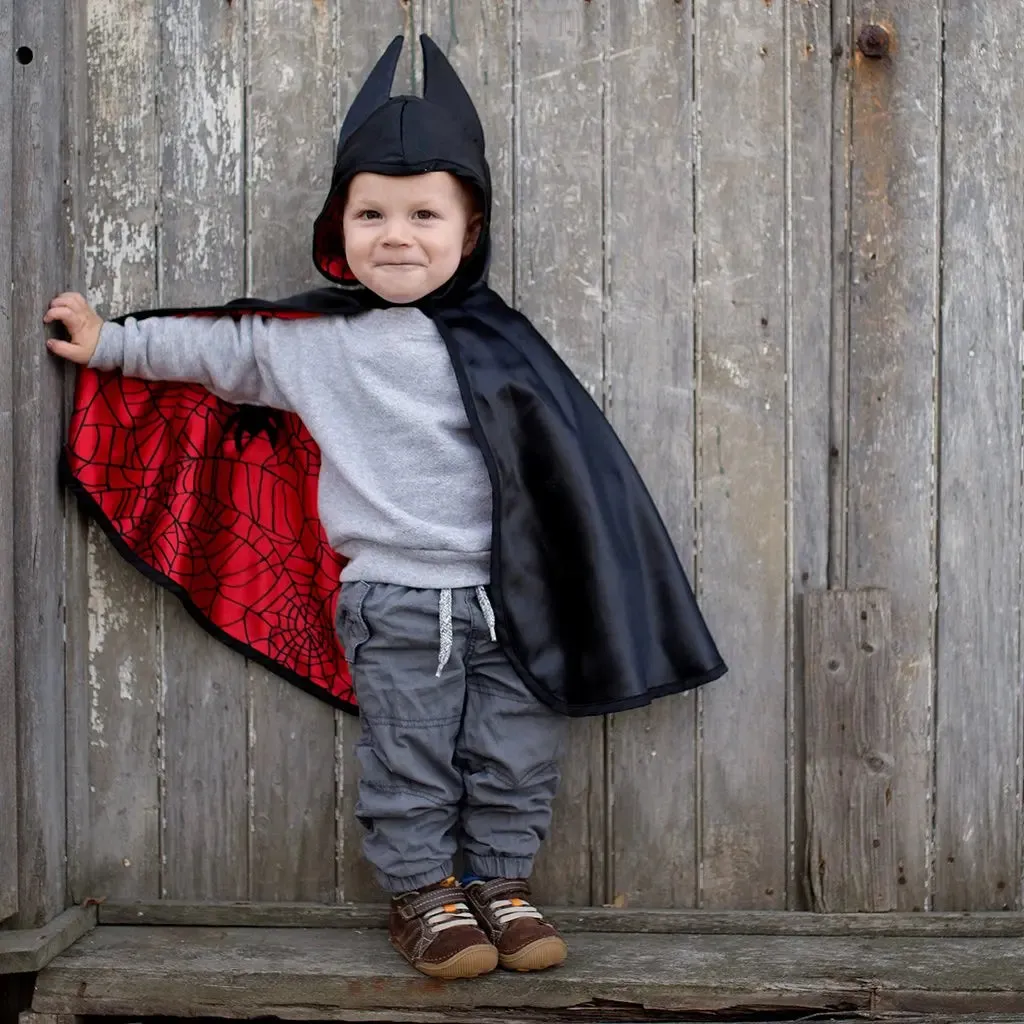 Baby Reversible Spider/Bat Cape