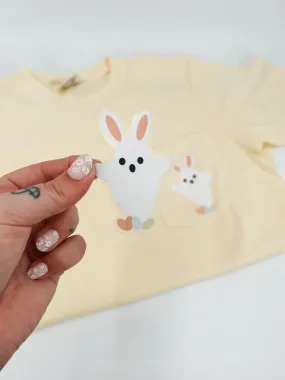 Boo the Easter Ghost Sticker