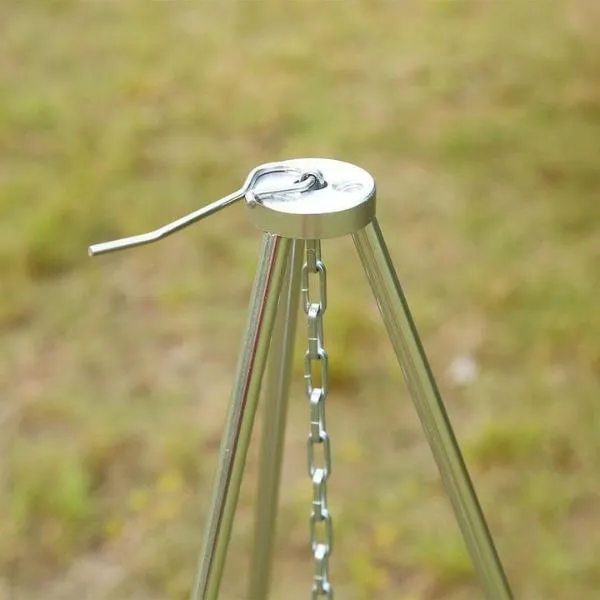 Campfire Tripod- Essential outdoor kitchen accessory