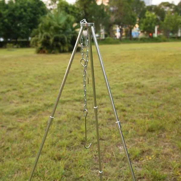 Campfire Tripod- Essential outdoor kitchen accessory