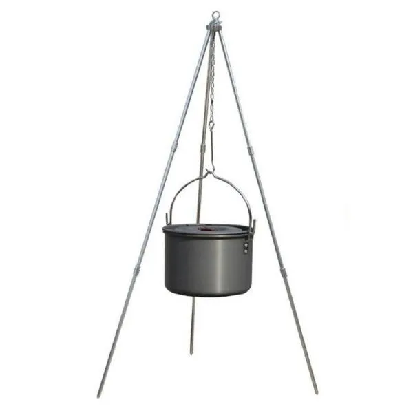 Campfire Tripod- Essential outdoor kitchen accessory
