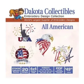 Dakota Collectibles All American Design CD