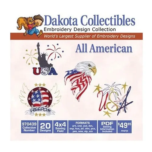 Dakota Collectibles All American Design CD