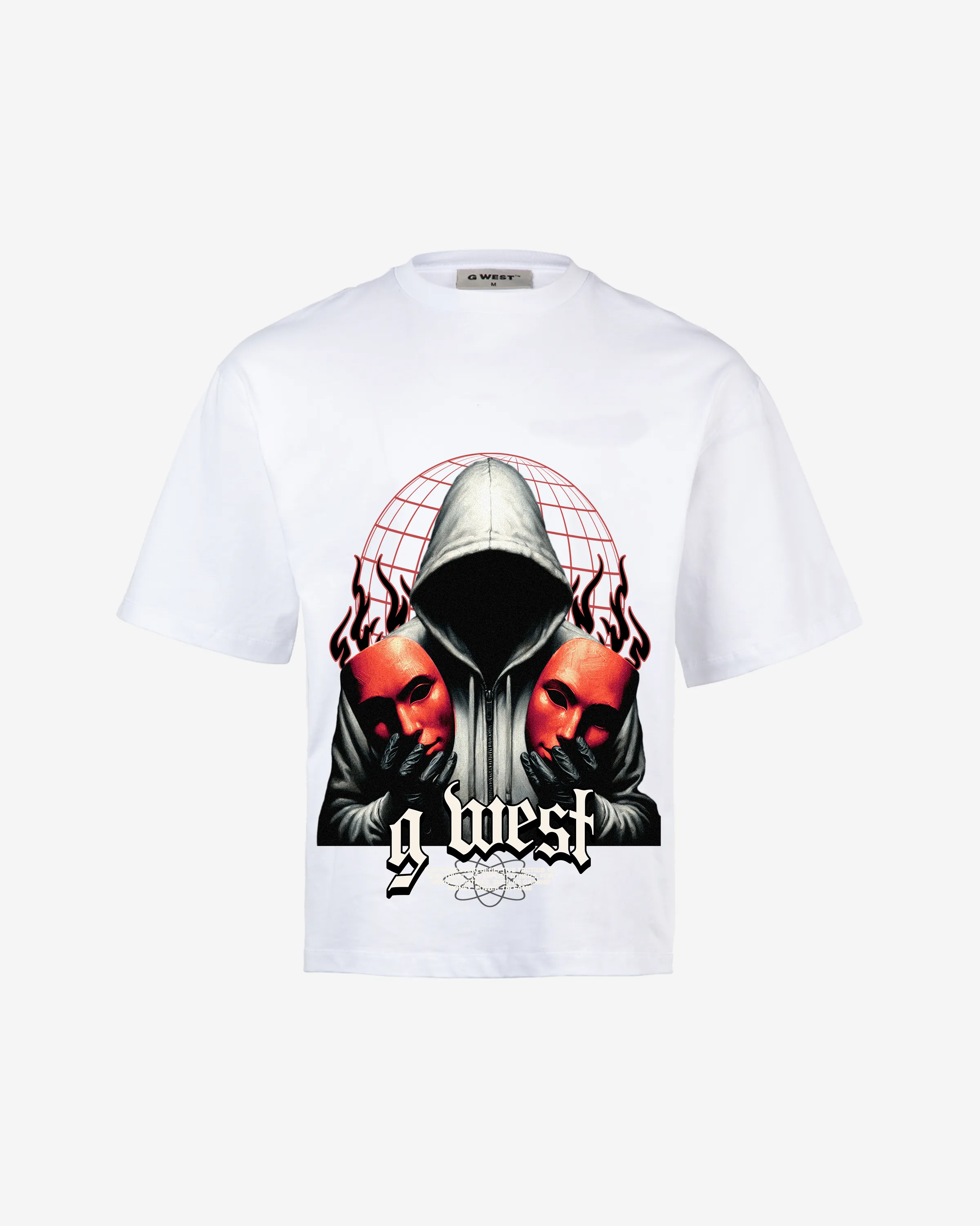 G-WEST DOUBLE FACED OVERSIZED TEE GWROJMT141