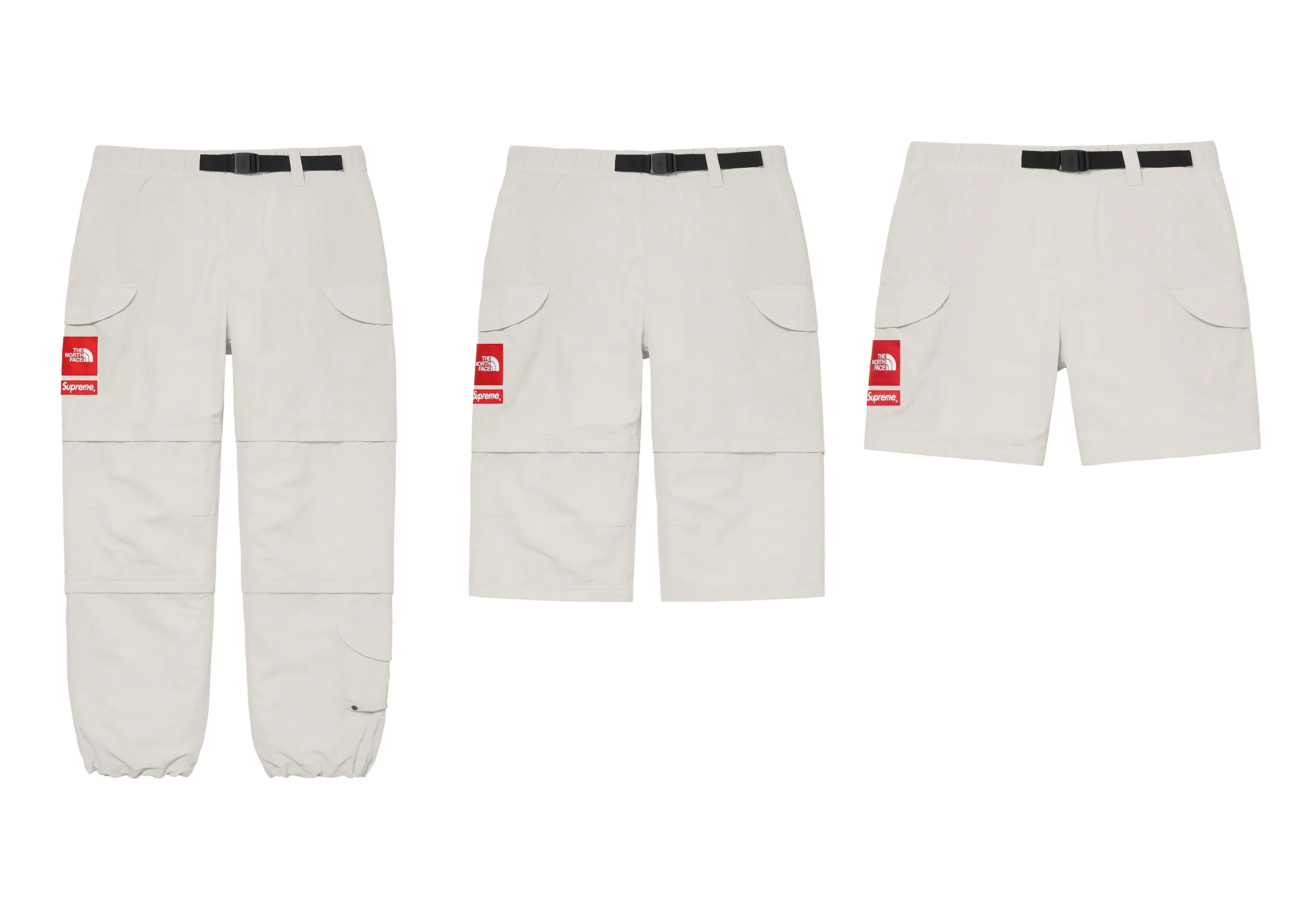 SUPREME TNF TREKKING ZIP OFF BELTED PANT (2022SS)